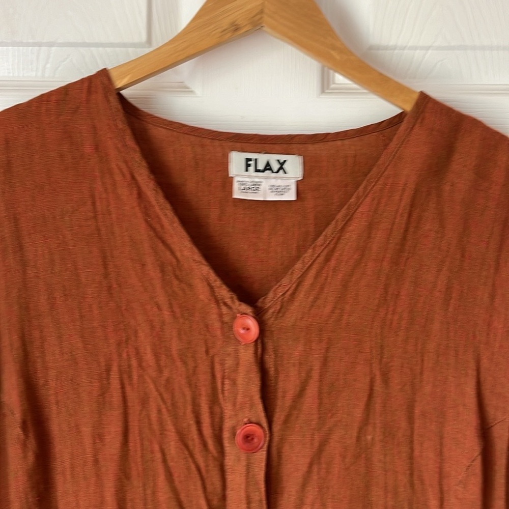 FLAX Linen Dress - Picture 2 of 9